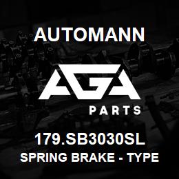 179.SB3030SL Automann Spring Brake - Type 30/30 Long Stroke (Sealed) | AGA Parts