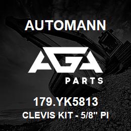 179.YK5813 Automann Clevis Kit - 5/8" Pin, 5/8"-18 Thread | AGA Parts