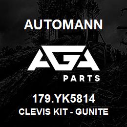 179.YK5814 Automann Clevis Kit - Gunite Type | AGA Parts