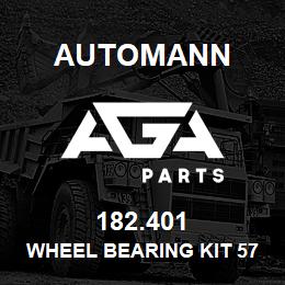 182.401 Automann Wheel Bearing Kit 572/580 - Free Ground Shipping in the Continental US | AGA Parts