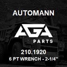 210.1920 Automann 6 PT Wrench - 2-1/4" | AGA Parts