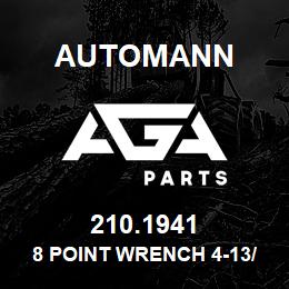 210.1941 Automann 8 Point Wrench 4-13/16" (4.8125"), 3/4" Drive | AGA Parts
