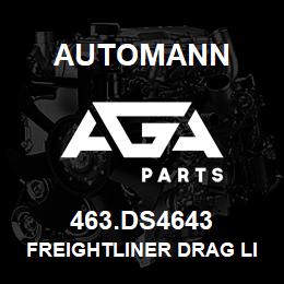 463.DS4643 Automann Freightliner Drag Link - 29.5" Center to Center, 5/8"-18 Thread | AGA Parts