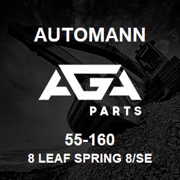 55-160 Automann 8 Leaf Spring 8/SE | AGA Parts