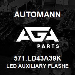 571.LD43A39K Automann LED Auxiliary Flasher Kit - 4" Amber | AGA Parts