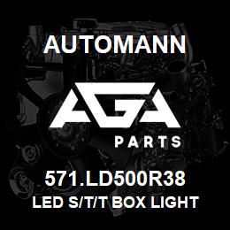 571.LD500R38 Automann LED S/T/T Box Light - w/o Side Marker | AGA Parts