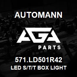 571.LD501R42 Automann LED S/T/T Box Light - w/o Side Marker | AGA Parts