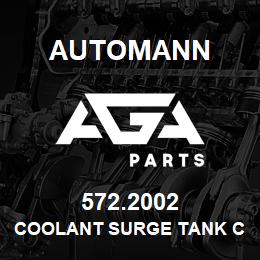 572.2002 Automann Coolant Surge Tank Cap - Freightliner | AGA Parts