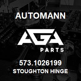 573.1026199 Automann Stoughton Hinge | AGA Parts