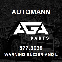 577.3039 Automann Warning Buzzer and Light - 12VDC | AGA Parts