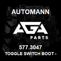 577.3047 Automann Toggle Switch Boot - Weatherproof | AGA Parts