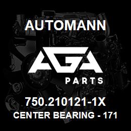 750.210121-1X Automann Center Bearing - 1710 Series | AGA Parts