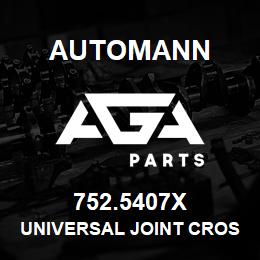 752.5407X Automann Universal Joint Cross | AGA Parts