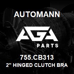 755.CB313 Automann 2" Hinged Clutch Brake - 0.380" Thick | AGA Parts