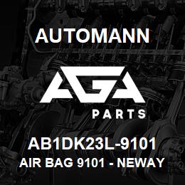 AB1DK23L-9101 Automann Air Bag 9101 - Neway / Holland, Ridewell Trailers - Goodyear 1R12103 | AGA Parts