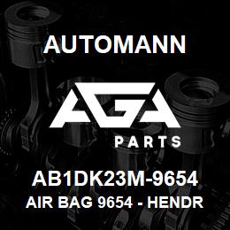 AB1DK23M-9654 Automann Air Bag 9654 - Hendrickson Rear Primaax and EX / Firemaax and EX | AGA Parts
