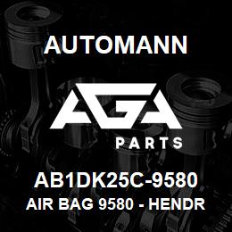 AB1DK25C-9580 Automann Air Bag 9580 - Hendrickson Turner Trailers - HT19OU, 250U, 250US, 300U, 300US, HT250UY, HT250YB, HT250YS | AGA Parts