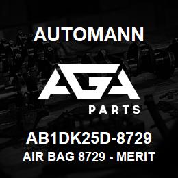 AB1DK25D-8729 Automann Air Bag 8729 - Meritor Trailer MPA, RHP11 | AGA Parts