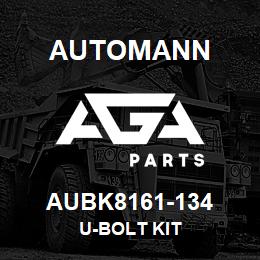 AUBK8161-134 Automann U-Bolt Kit | AGA Parts