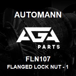 FLN107 Automann Flanged Lock Nut - 1"-14 | AGA Parts