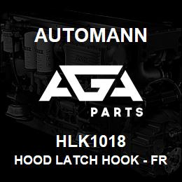 HLK1018 Automann Hood Latch Hook - Freightliner, Right Hand - 1712886001, 1712658003 | AGA Parts