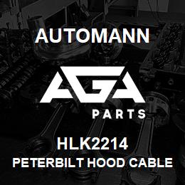HLK2214 Automann Peterbilt Hood Cable - 39.17" Length, OEM # L9260170995 | AGA Parts