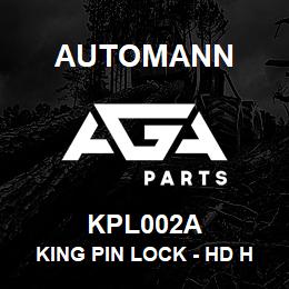 KPL002A Automann King Pin Lock - HD Holland | AGA Parts