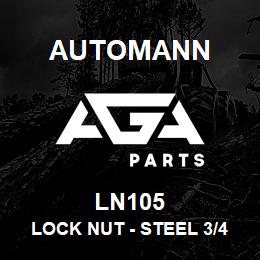 LN105 Automann Lock Nut - Steel 3/4" GR C | AGA Parts
