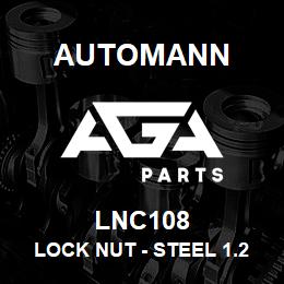 LNC108 Automann Lock Nut - Steel 1.25" GR C | AGA Parts