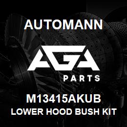 M13415AKUB Automann Lower Hood Bush Kit Poly - Peterbilt | AGA Parts
