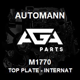 M1770 Automann Top Plate - International | AGA Parts