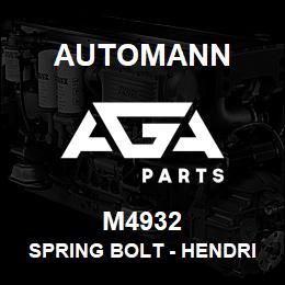 M4932 Automann Spring Bolt - Hendrickson | AGA Parts