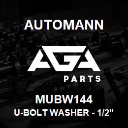 MUBW144 Automann U-Bolt Washer - 1/2" | AGA Parts