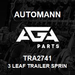 TRA2741 Automann 3 Leaf Trailer Spring | AGA Parts