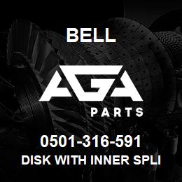 0501-316-591 Bell DISK WITH INNER SPLINE | AGA Parts
