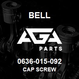 0636-015-092 Bell CAP SCREW | AGA Parts