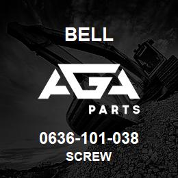 0636-101-038 Bell SCREW | AGA Parts