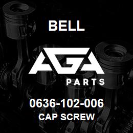 0636-102-006 Bell CAP SCREW | AGA Parts