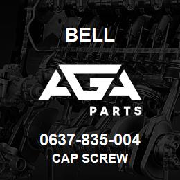 0637-835-004 Bell CAP SCREW | AGA Parts