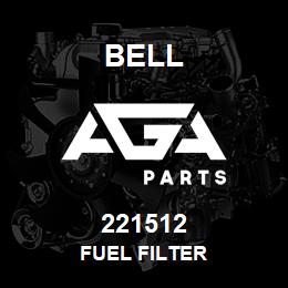 221512 Bell FUEL FILTER | AGA Parts
