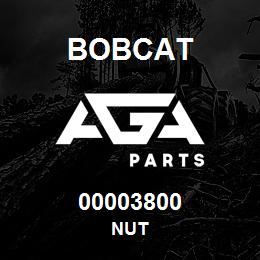 00003800 Bobcat NUT | AGA Parts