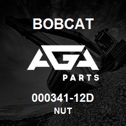 000341-12D Bobcat NUT | AGA Parts