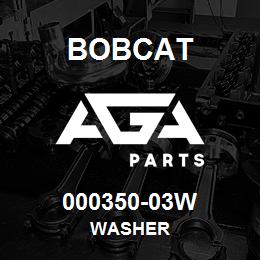 000350-03W Bobcat WASHER | AGA Parts