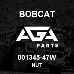 001345-47W Bobcat NUT | AGA Parts
