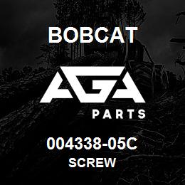 004338-05C Bobcat SCREW | AGA Parts