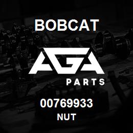 00769933 Bobcat NUT | AGA Parts