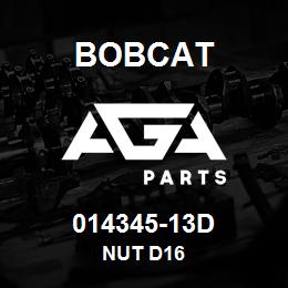 014345-13D Bobcat NUT D16 | AGA Parts