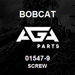 01547-9 Bobcat SCREW | AGA Parts