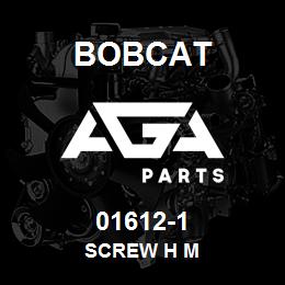 01612-1 Bobcat SCREW H M | AGA Parts