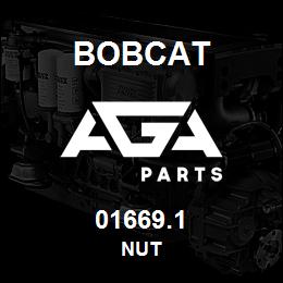 01669.1 Bobcat NUT | AGA Parts